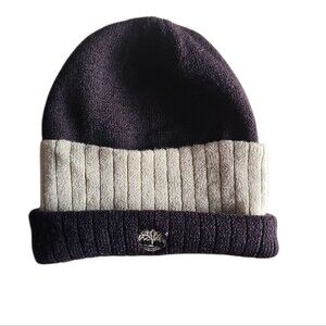 Timberland 100% Wool Knit Beanie Hat Premium Winter Accessory Streetwear Unisex